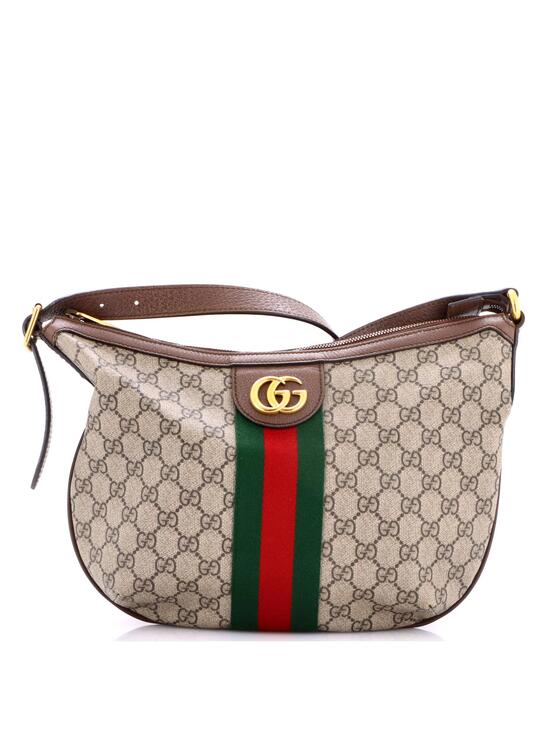 Gucci Handbags - Gucci Ophidia Half Moon Hobo Gg Coated #356695G12B
